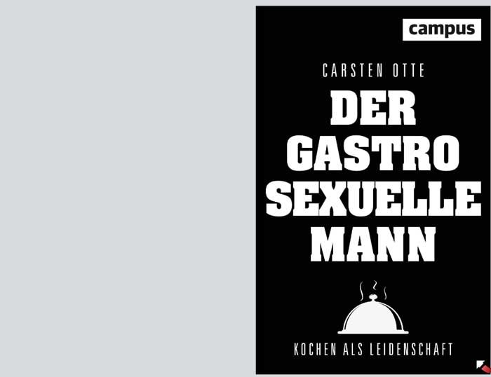 Buchcover, der gastrosexuelle Mann