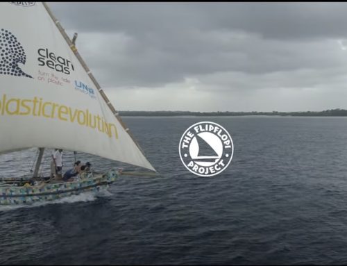Der bunte Dhow und das dreckige Meer: Wie ein Segelboot aus Flip-Flops eine Antwort auf eine Frage gibt, die wir alle verdrängen: Wohin mit dem Müll?