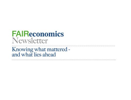 FAIReconomics Newsletter WEEK 21/25